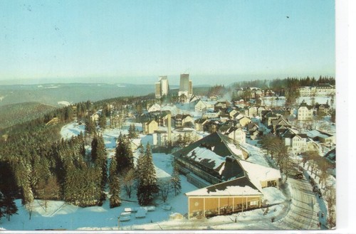 Postkarte thüringen oberhof - thüringen,