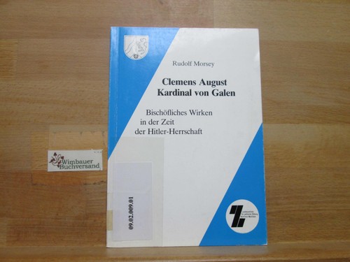 Clemens august kardinal von - august,