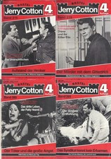 4x JERRY COTTON, 4. Auflage