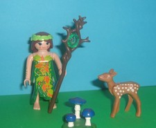Playmobil - Waldfee mit Reh und Pilzen