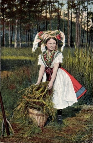 Spreewald spreewälderin - spreewald,,