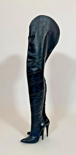 Super lange lederstiefel - super, mit