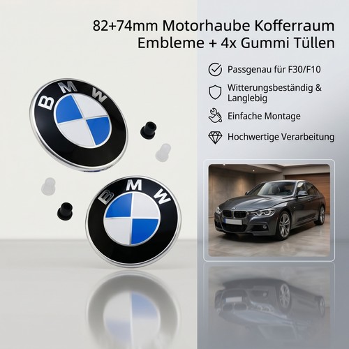 Emblem 4x gummitüllen - 2x,