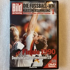 DVD : Fussball WM 1990 Deutschland - Argentinien / Bild Klassikersammlung 1