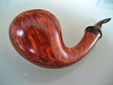 Tsuge Ikebana Pfeife Pipe Pipa -tolle Maserung- Bent Dublin *neuwertig* noFilter