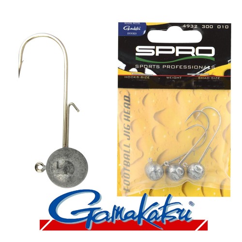 Spro round jig - spro, jigkopf