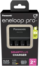 Panasonic Schnell-Ladegerät BQ-CC55E + 4x Eneloop PRO AA Mignon Akku mind2500mAh