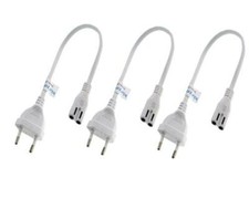 Euro 8 auf Flachsteckerkabel