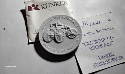 Porzellan medaille meissen - meissen,