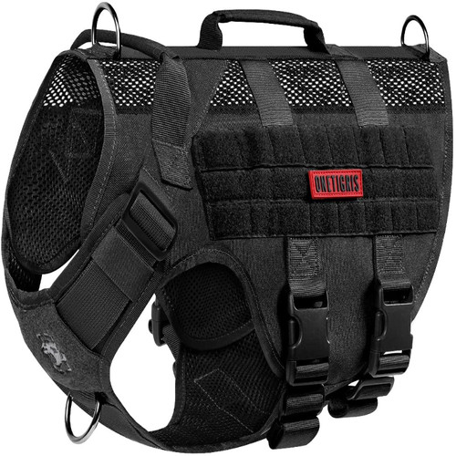 Hundegeschirr schwarz für - s,