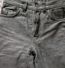Lederjeans Lederhose Nubuk