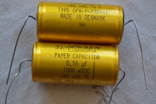 Jensen capacitors 56 uf - x, 0,56