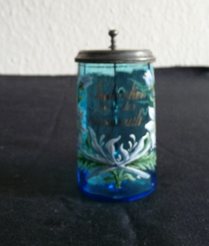Antiker glaskrug mit - glaskrug,