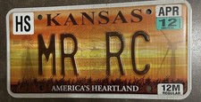 Kansas Autokennzeichen License