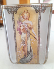 Wind licht Frühling 1900 von Mucha -  Goebel Porzellan