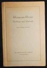_ Otto Engel - Hermann Hesse : Dichtung und Gedanke - 2. Auflage 1948