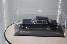 Minichamps Opel Rekord C Coupe 2-Türer Blau blue  1:43