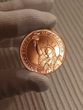 1 oz 999 Kupfermünze, Statue