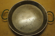 Paella Pfanne 30 cm, Original aus Spanien, ca. 50 Jahre alt, Stahlblech