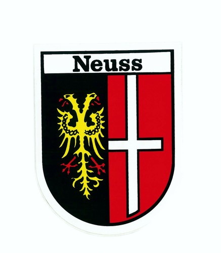 Aufkleber wappen neuss 115 - wappen,