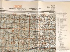Deutsche Heereskarte 1943