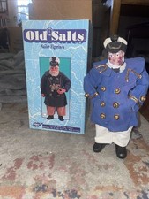 Vintage Matrose Figur mit Blau