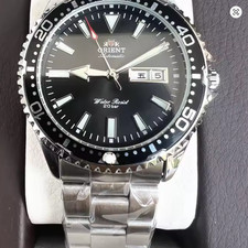 Orient Armbanduhr  Mako Automatik automatische mechanische Uhr Schwarz