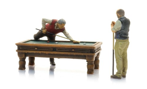 Billiardtisch mit figuren - mit, 2