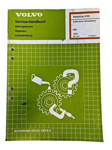 Volvo service handbuch - volvo, service-handbuch