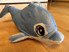 Plüschtier Kuscheltier Delfin blau