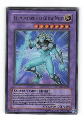 Yugioh ELEMENTAR-HELD GLOW NEOS , ston-de036 Ultra Rare deutsch Excellent 