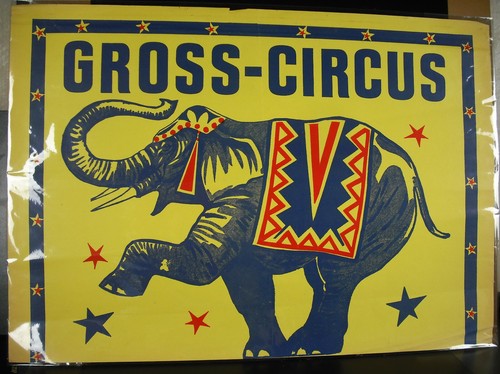 Gross circus plakat - plakat, von