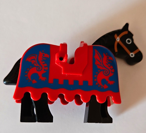 Lego pferd schwarz mit - lego,