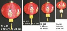 Lampion 1 Stk Nylonstoff rot 4