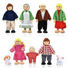 Puppenhaus puppenfamilie set - puppenhaus,