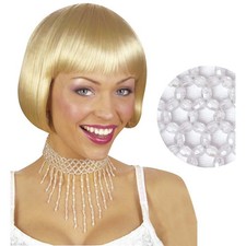 PERLEN PERLMUT HALSSCHMUCK