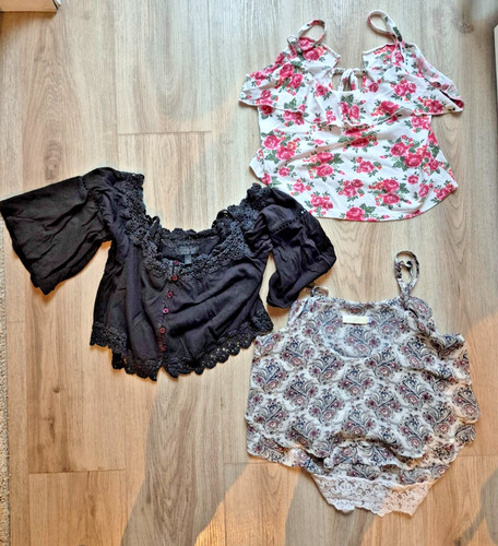 3er set tops - set, kleiderpaket