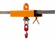 Lasthaken für 1 Zinken - 1000 kg Tragkraft - Stapler Aufsatz - Ösenhaken