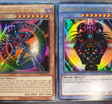 Dunkler Magier des Chaos & Schwarzen Chaos  Set Neu! Ultra Rare Holo Yugioh!