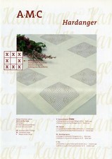 A.M.C. - Vorlage - Hardanger - Design-Nummer: 48050 - Kantdecke, beige