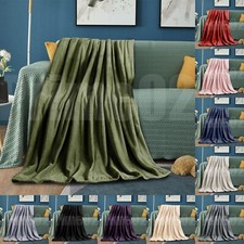 Kunstfell Fleecedecke super