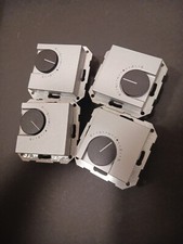 GIRA 0396 Raumtemperaturregler THERMOSTAT Raumthermostat System 55,In Silber ALU