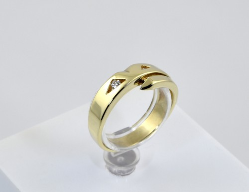 Diamant ring 585 - diamant, k