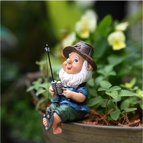 Lustiger gartenzwerg braune - lustiger,