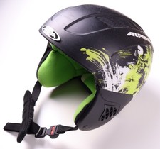 Alpina Skihelm Schwarz Grün Mit Muster 51-55cm Kinder