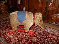 Elefant auf Rädern ca. 50er Jahre
