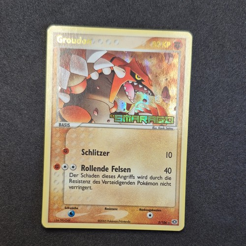 Pokémon emerald groudon - ex,