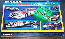 Gama Rallye Rennbahn Slot Car Trafo + Batteriebet. 2 original Lancia Stratos OVP