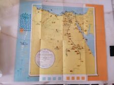 Antique Maps - Pictorial Map Of Egypt 1959