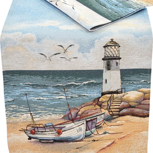 Gobelin tischläufer maritim - gobelin,
